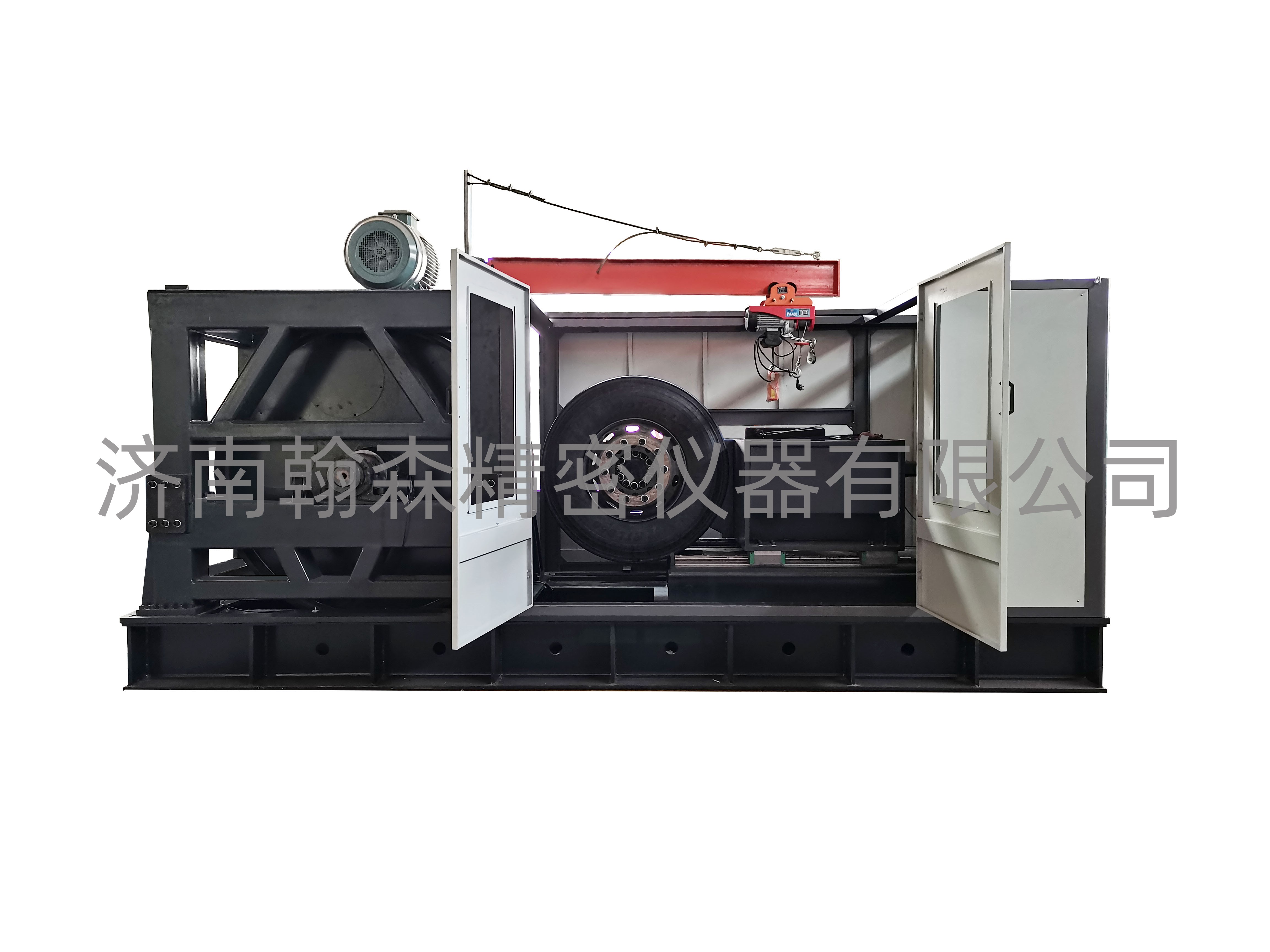 濟(jì)南翰森06月07日發(fā)貨4T單工位車輪徑向載荷疲勞試驗(yàn)機(jī)